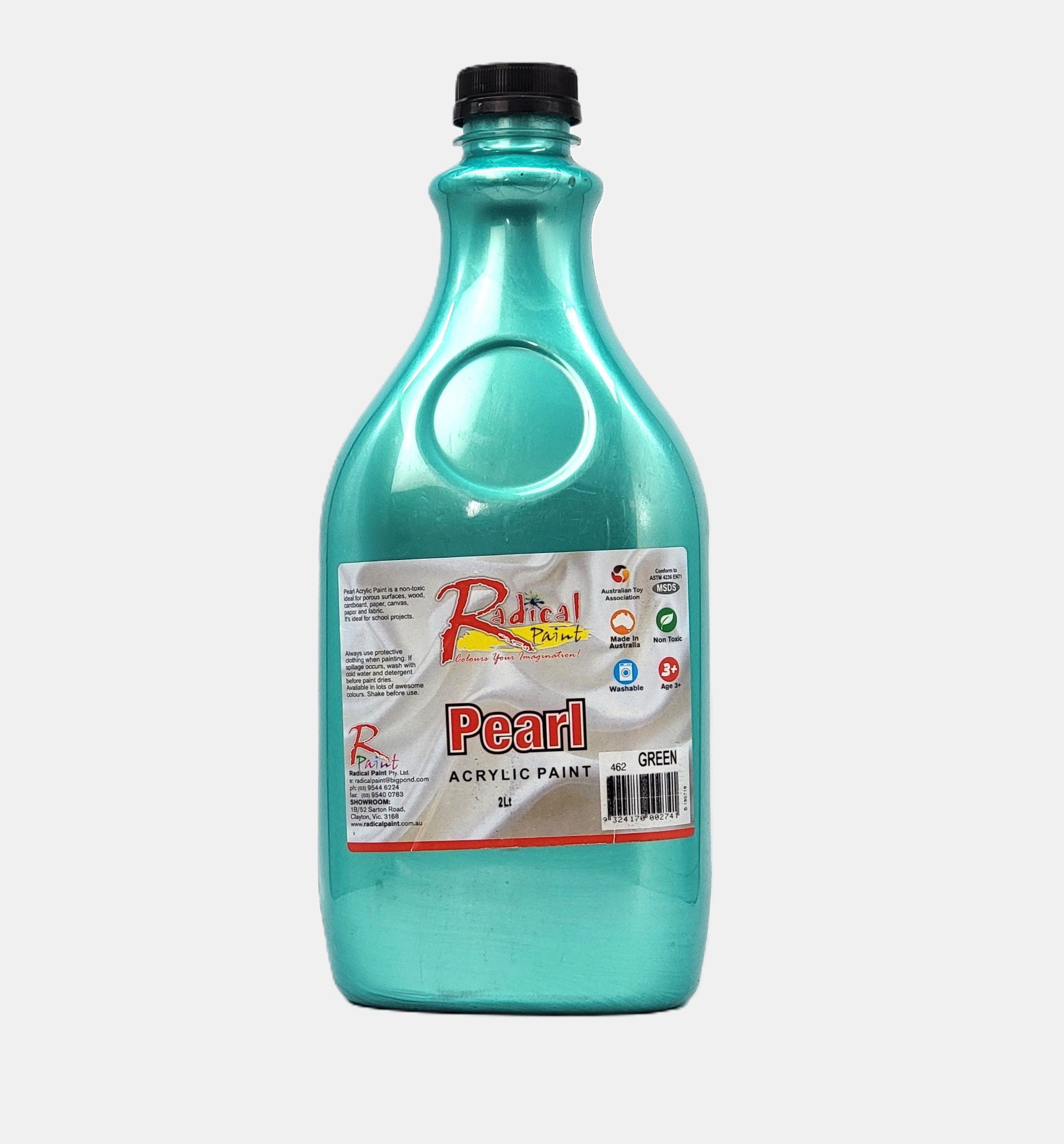 Green Pearlescent Paint 2Lt Radical Paint